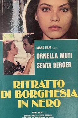 Locandina Ritratto di borghesia in nero 1978 Tonino Cervi