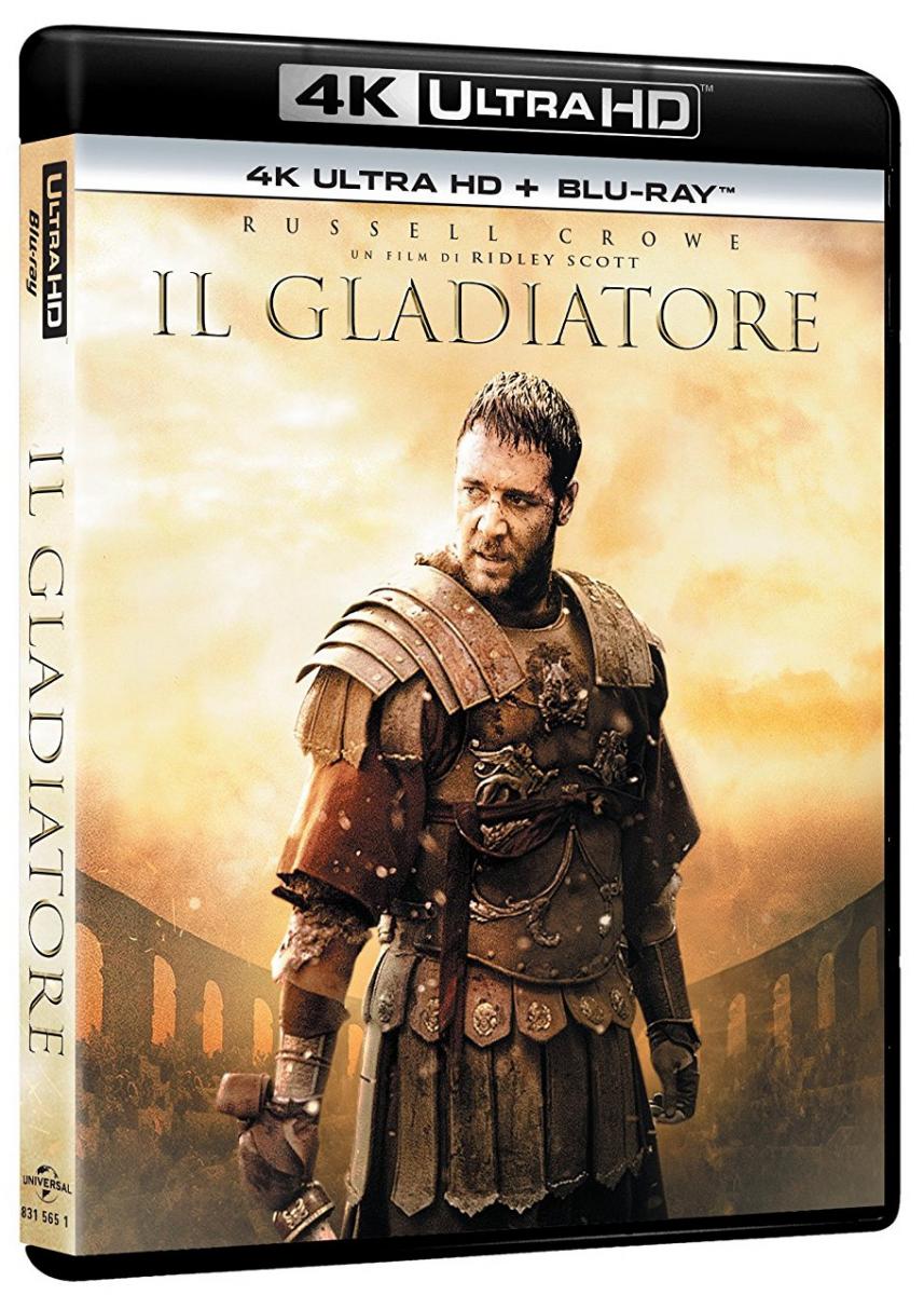 Il Gladiatore di Ridley Scott in 4k Ultra HD