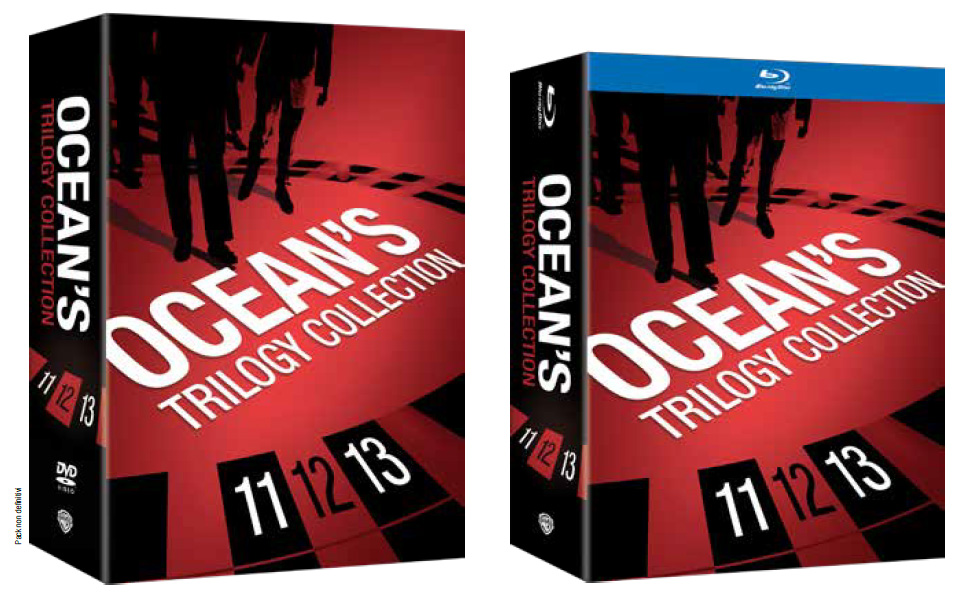 Ocean's Trilogy dvd e blu-ray