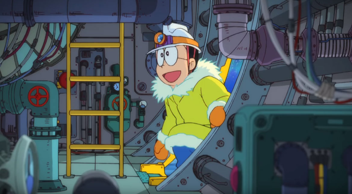 Clip L'esploratore subglaciale dal film Doraemon: La Grande Avventura In Antartide