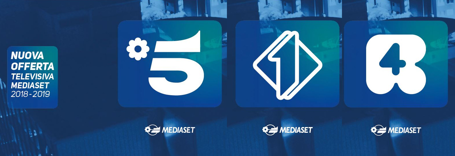 Mediaset, palinsesti 2018-2019 di Canale 5, Italia 1 e Rete 4