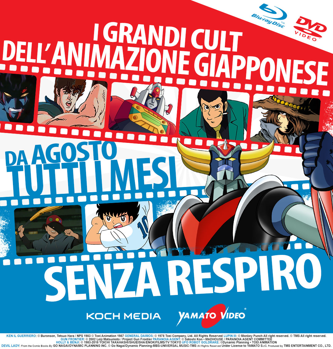 Yamato Video e Koch Media rinnovano la partnership per altri tre anni