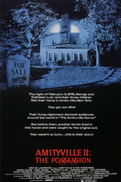 Locandina Amityville Possession 1982 Damiano Damiani