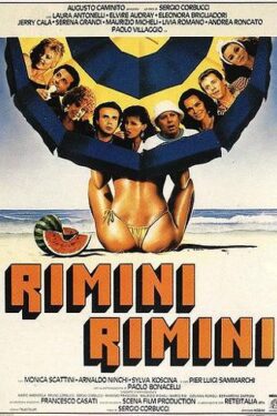 Locandina Rimini Rimini 1987 Sergio Corbucci