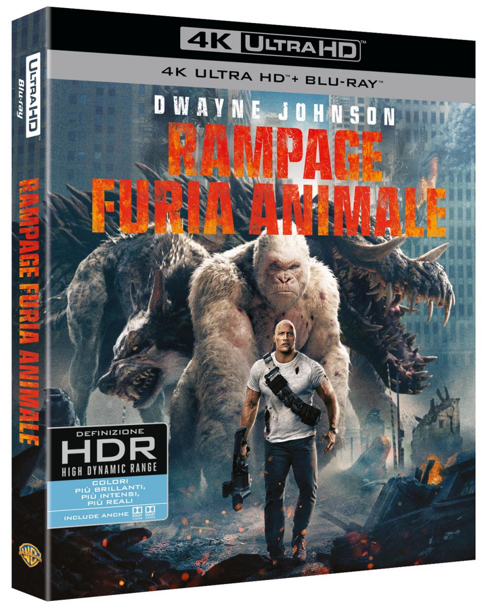 INFO DVD RAMPAGE: FURIA ANIMALE