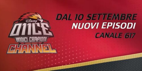 O11CE – Undici Campioni, stagione 2 su O11CE Channel e Disney XD