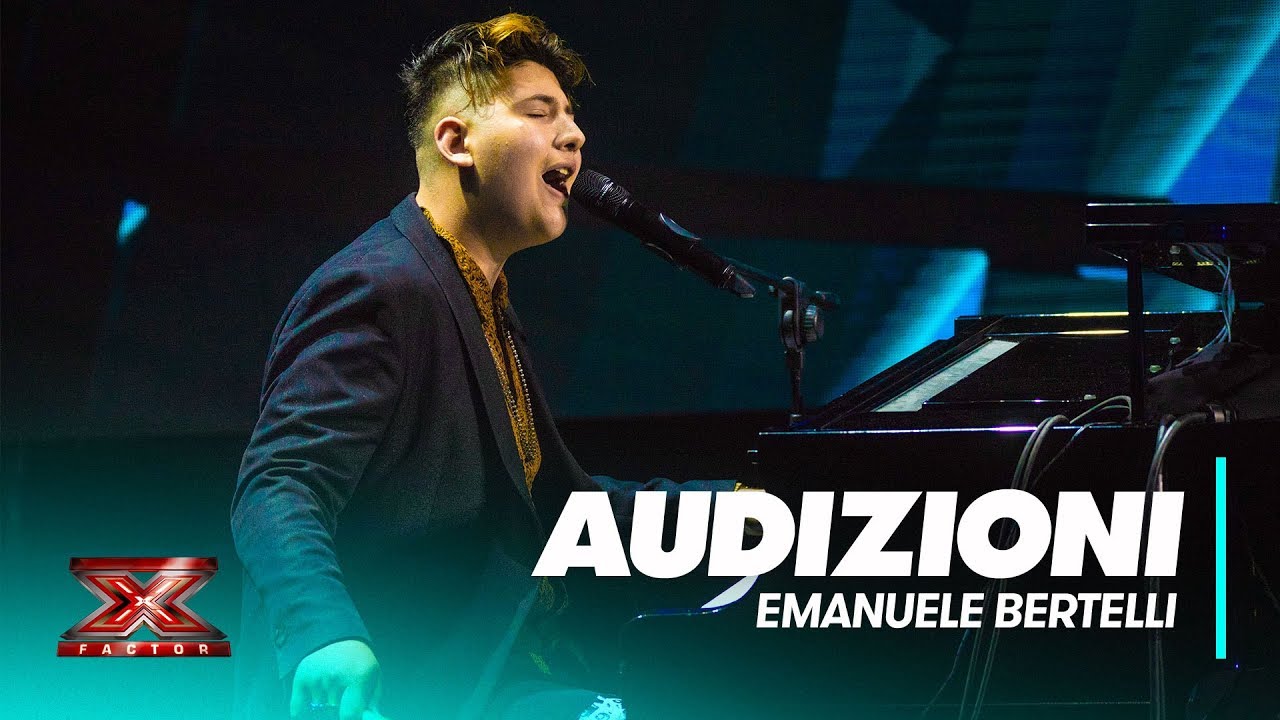 X Factor 2018, Emanuele Bertelli canta Human alle Audizioni