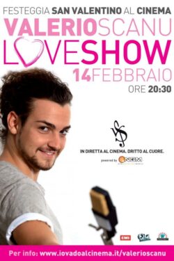 Locandina – Valerio Scanu Love Show