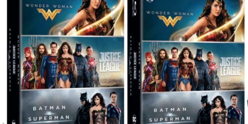 DC Comics BoxSet con Wonder Woman, Justice League, Batman V Superman in DVD e Blu-ray da ottobre