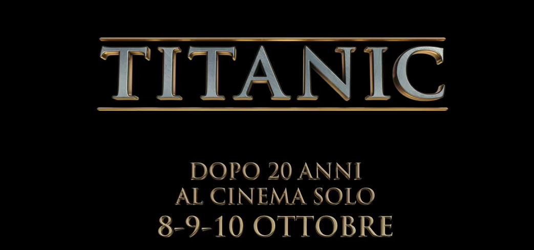 Titanic festeggia 20 anni al cinema
