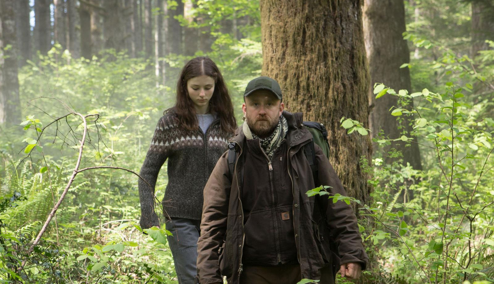 Senza Lasciare Traccia con Ben Foster, Thomasin McKenzie