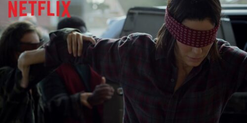 Bird Box con Sandra Bullock disponibile su Netflix