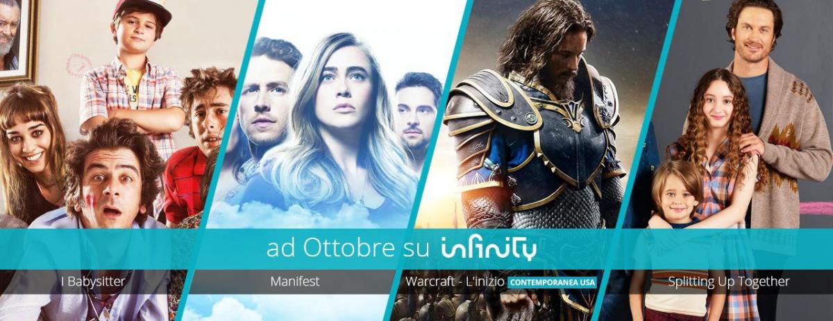 Infinity, uscite di Ottobre 2018