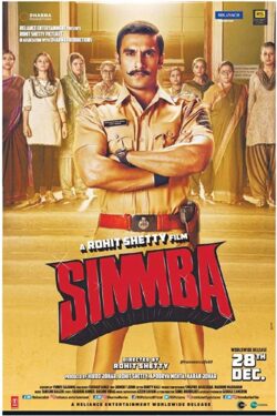 Locandina Simmba 2018 Rohit Shetty