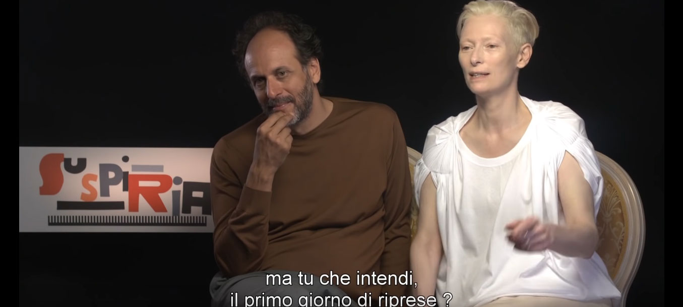 Suspiria di Guadagnino, Intervista con Tilda Swinton e regista