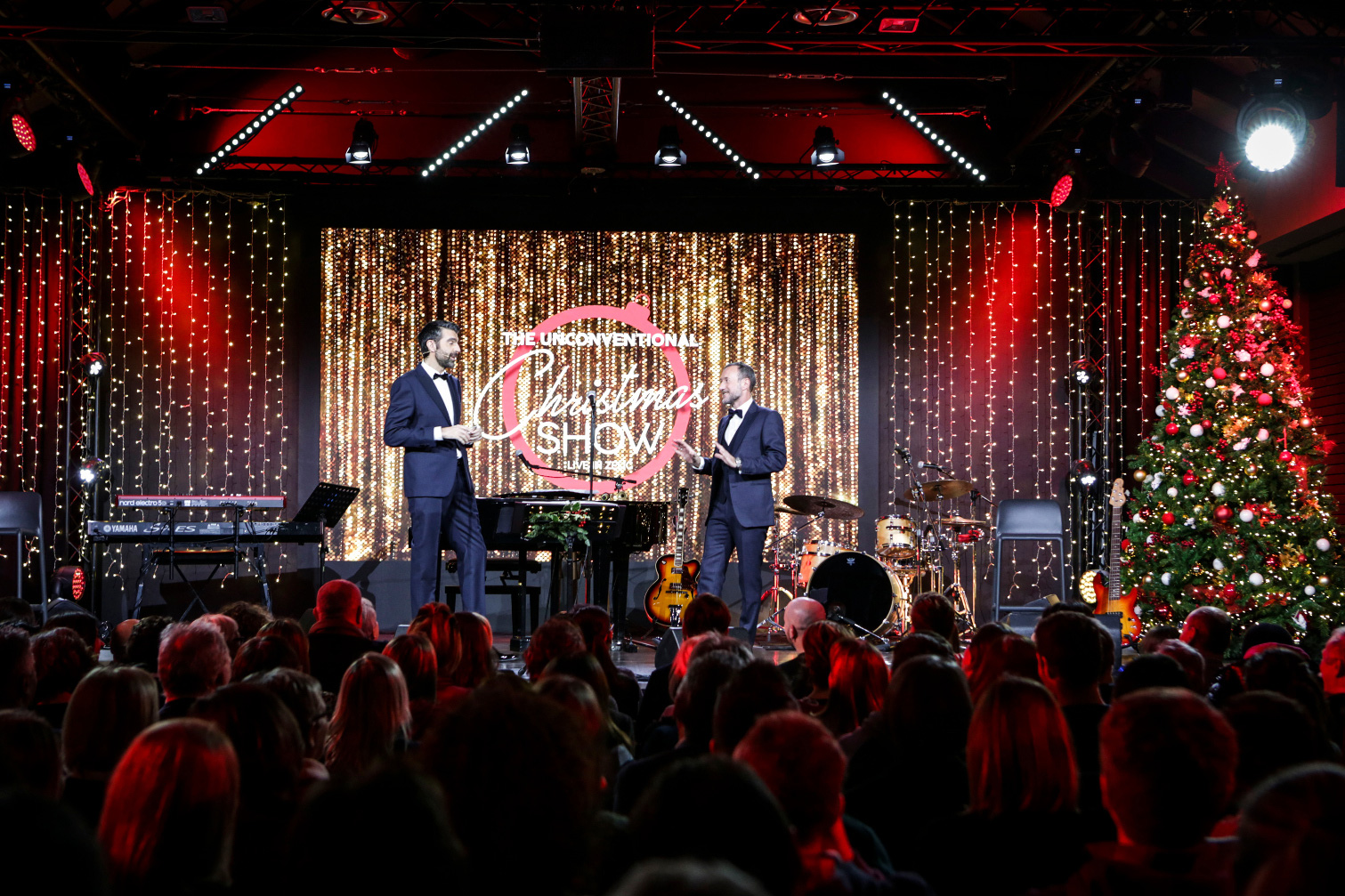 Natale 2018 su Zelig TV con The Unconventional Christmas Show Live in Zelig [credit: foto di Francesco Magutti; courtesy of Zelig TV]