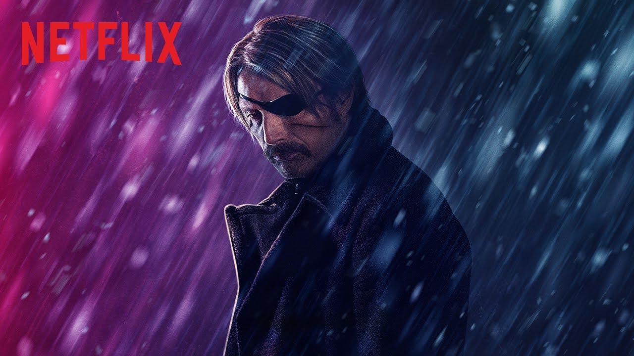 Polar, Trailer del film Netflix con Mads Mikkelsen