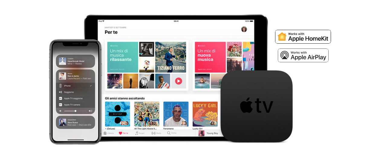 Apple AirPlay 2 e HomeKit su TV Samsung, LG, Sony e Vizio