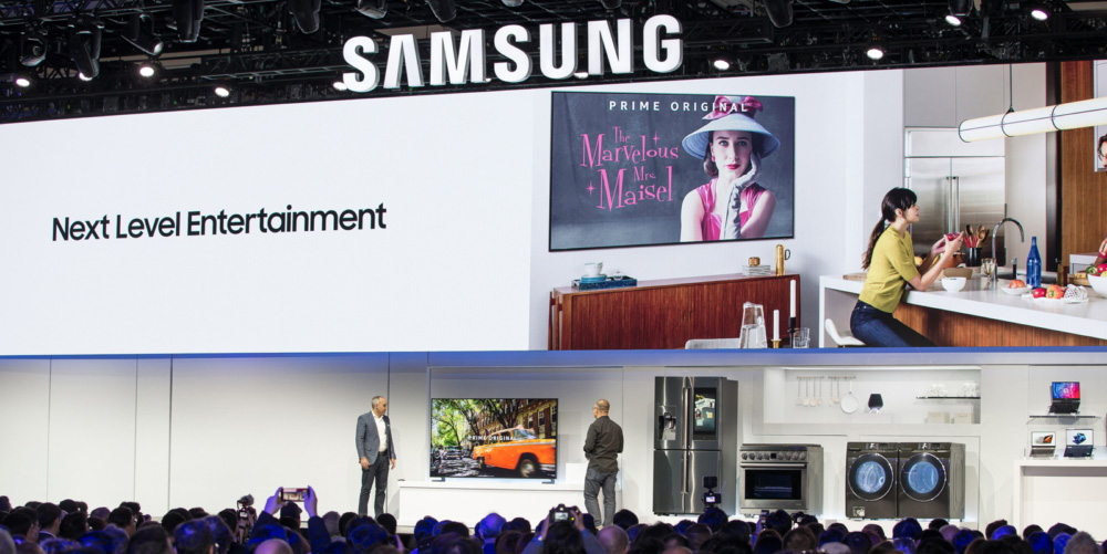 Samsung coi nuovi QLED TV 2019 8k al CES 2019