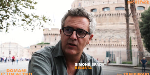 Backstage Domani È Un Altro Giorno di Simone Spada