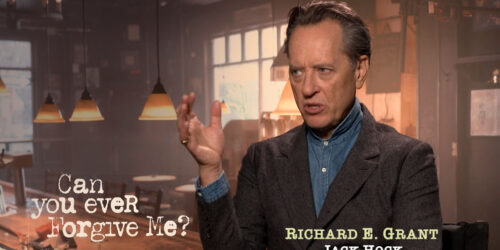 Copia Originale, Intervista a Richard E. Grant