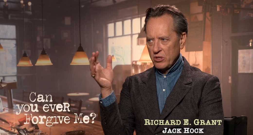 Copia Originale, Intervista a Richard E. Grant