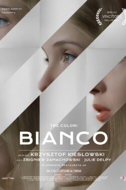 Poster Tre colori – Film bianco di Krzysztof Kieslowski (2023)