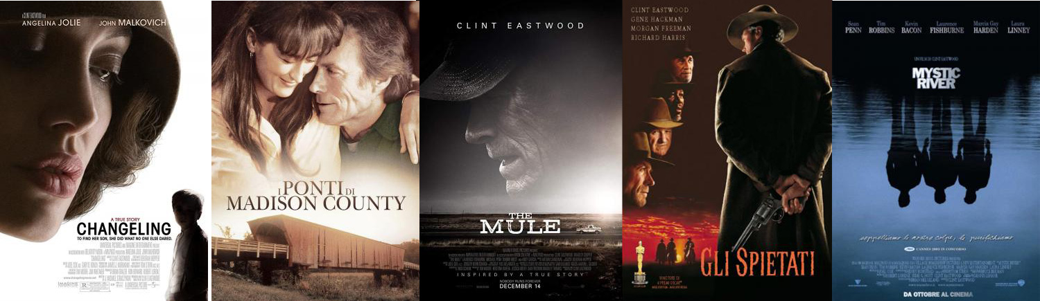 Il corriere - The Mule I ponti di Madison County Changeling Gli spietati Mystic river