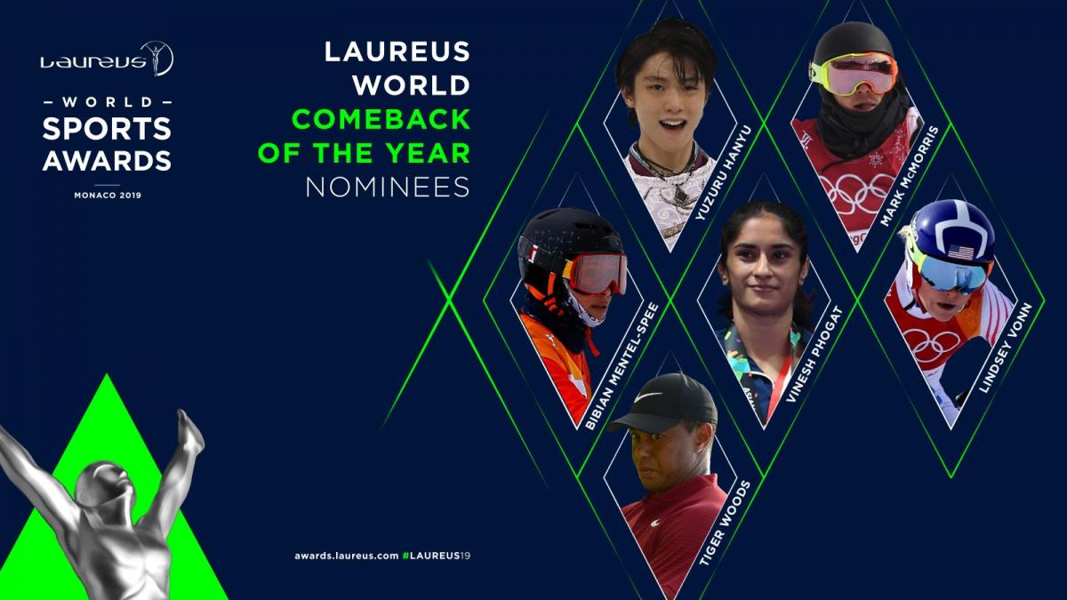 Laureus World Sportswoman of the Year - Comeback