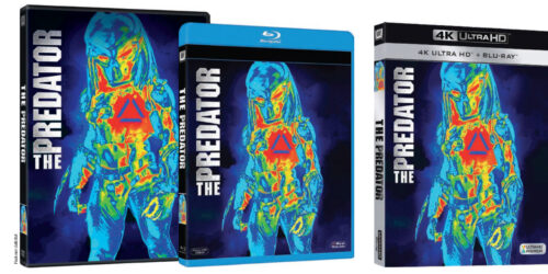 The Predator in DVD, Blu-ray, UltraHD e Digitale