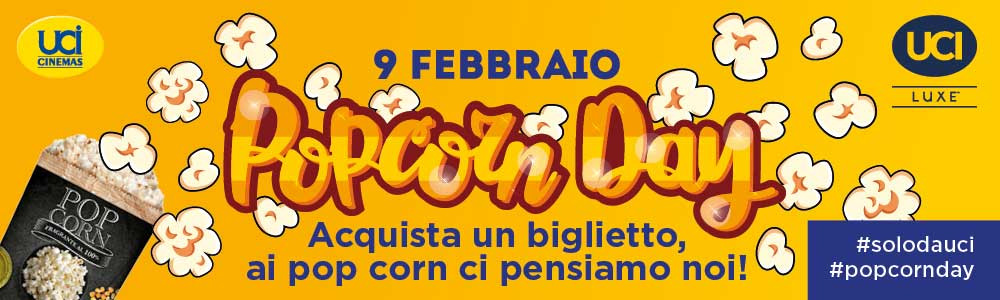 UCI Cinemas ancia il Popcorn Day