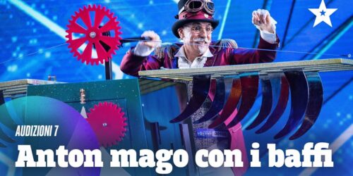 IGT 2019, Lodovica Comello assistente del mago Anton