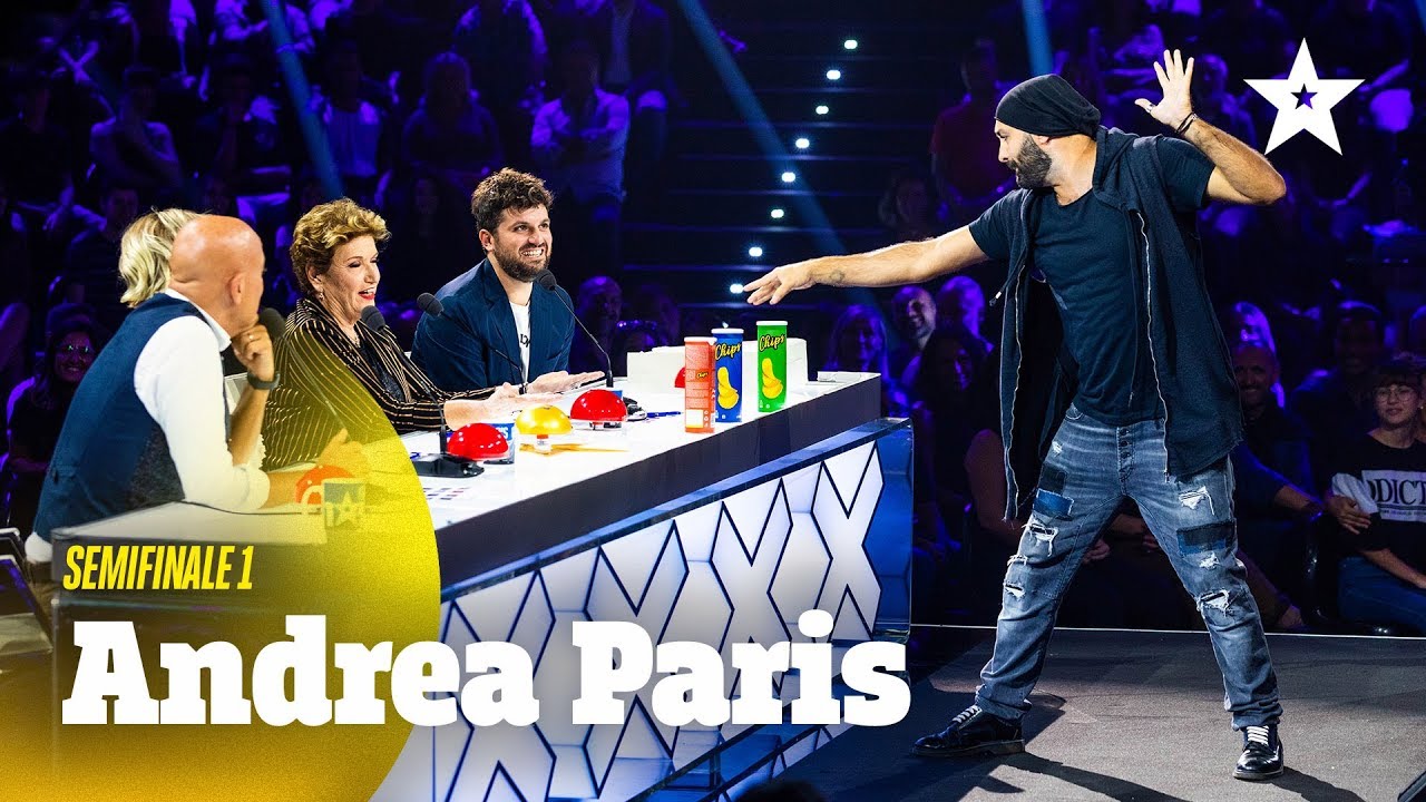 IGT2019 - Semifinale: Andrea Paris, il mago che sfida Frank Matano