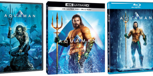 Aquaman in DVD, Blu-ray e 4k UHD con Dolby Atmos