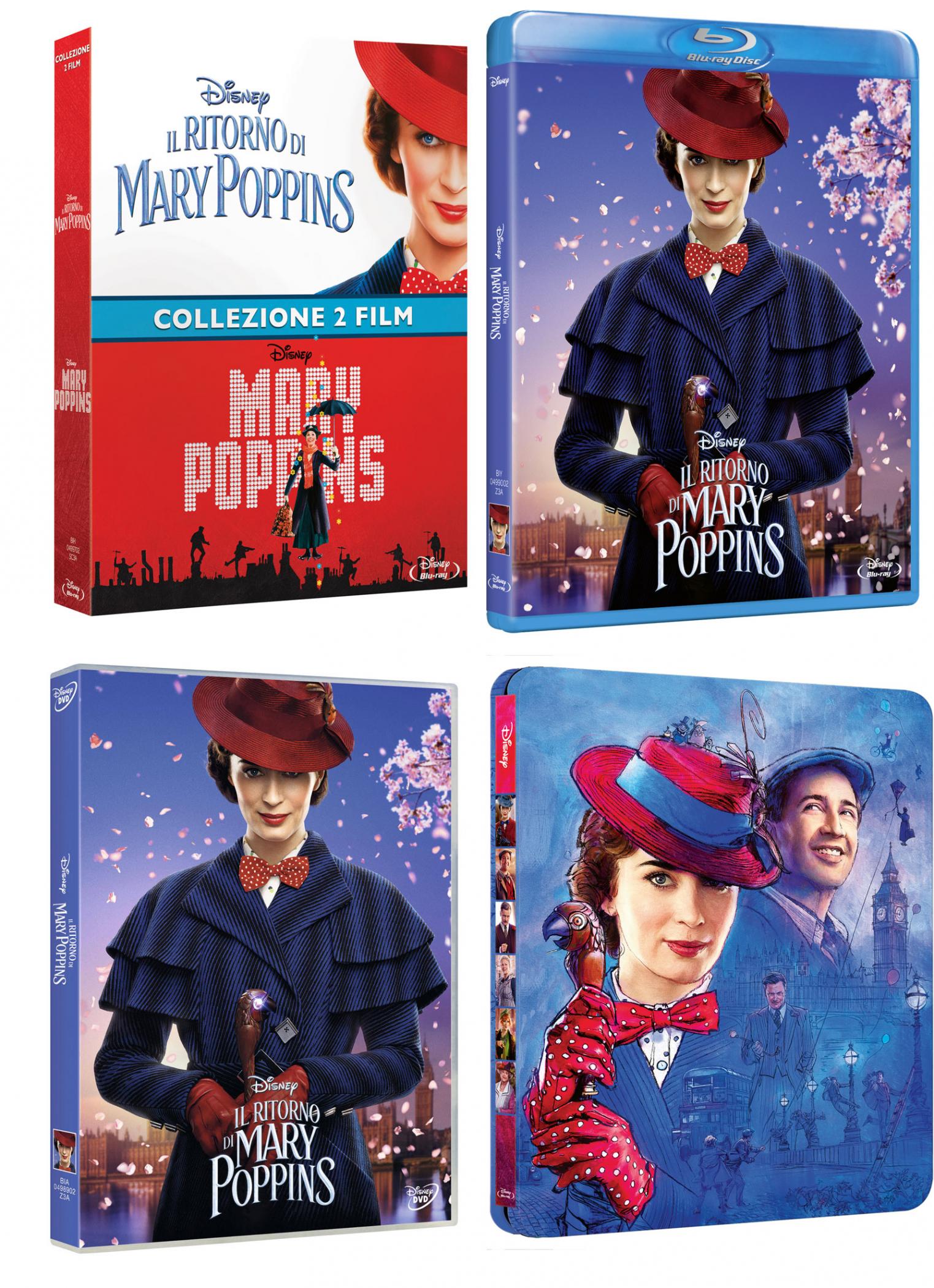 Il Ritorno di Mary Poppins in HomeVideo