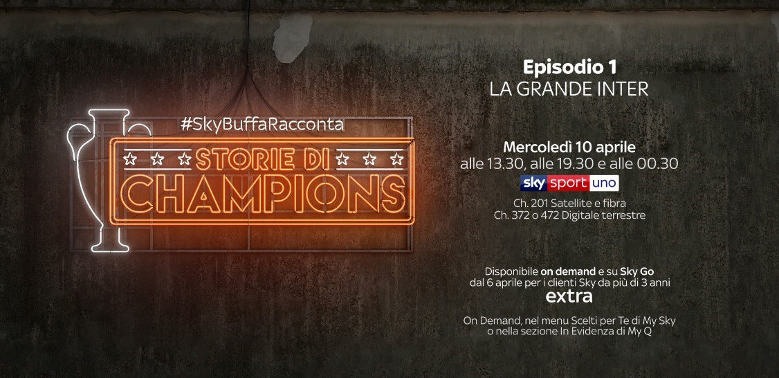 Sky Buffa Racconta Storie di Champions