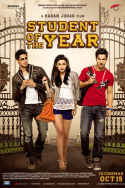 Locandina Student of the Year  2012 Karan Johar