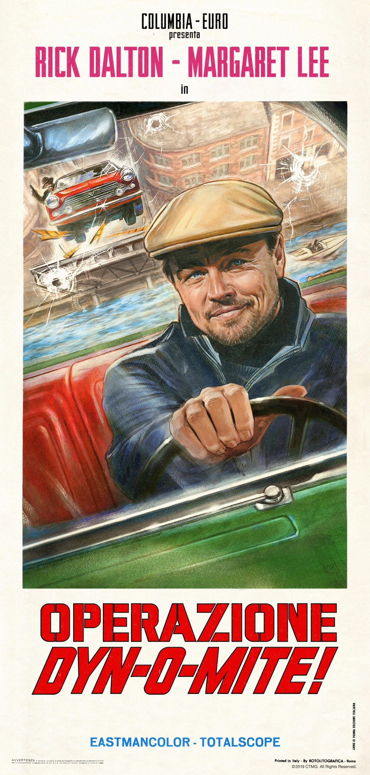 Poster del personaggio Rick Dalton [Leonardo DiCaprio]