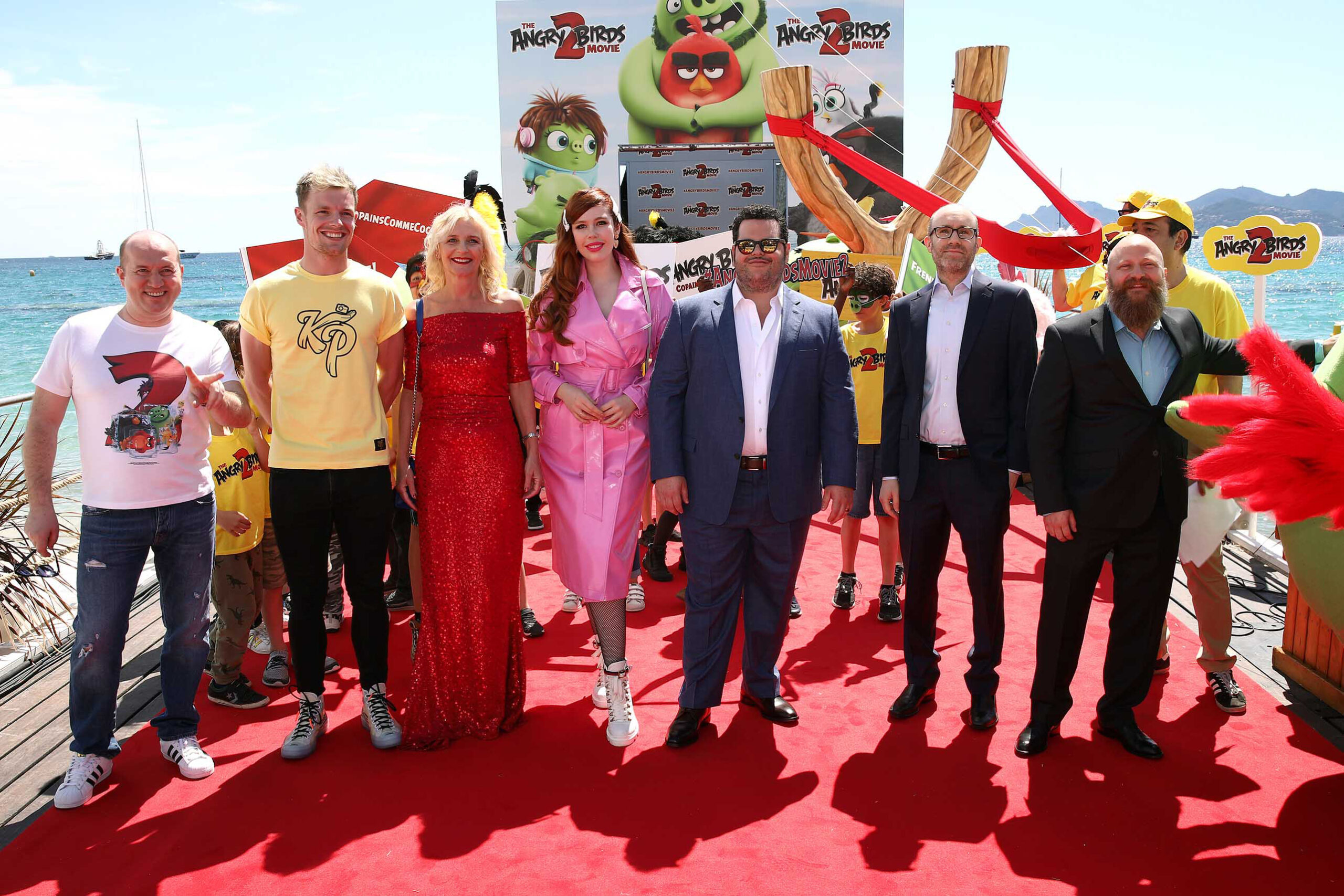 Angry Birds 2: Nemici amici per sempre [credit: foto di John Phillips; Copyright 2019 Getty Images; courtesy of Sony Pictures Entertainment (SPE)]