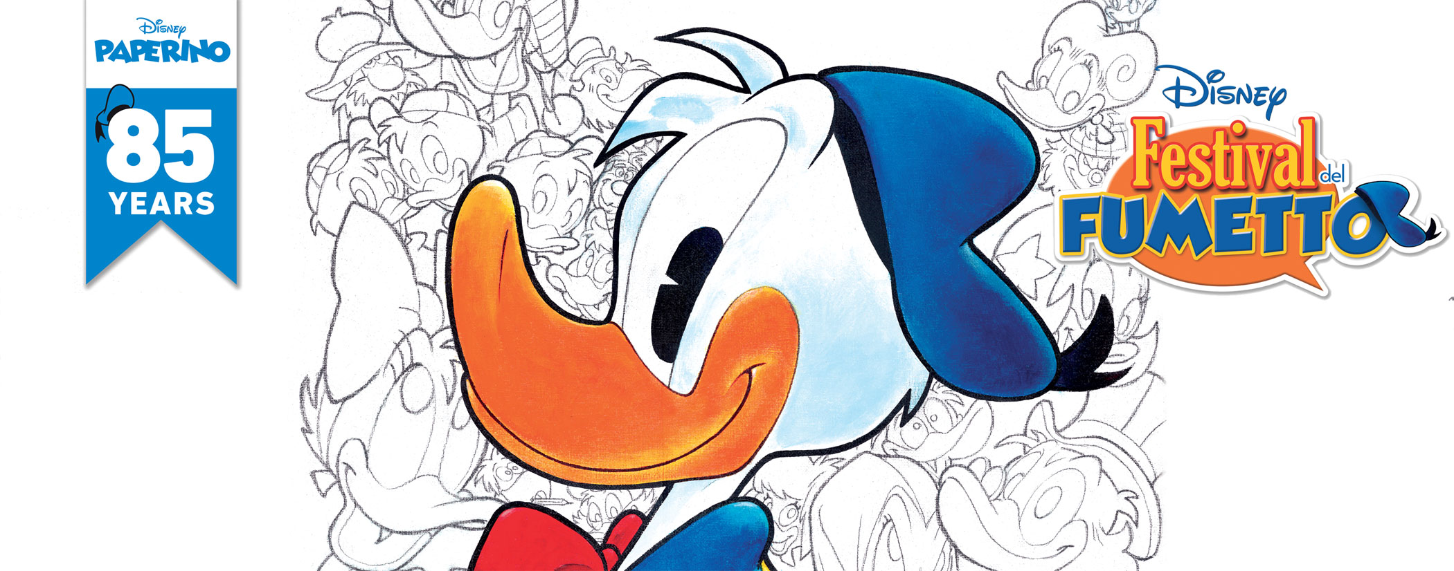Il Festival del Fumetto Disney celebra l'85esimo anniversario di Donald Duck (Paperino) [credit: Disney]