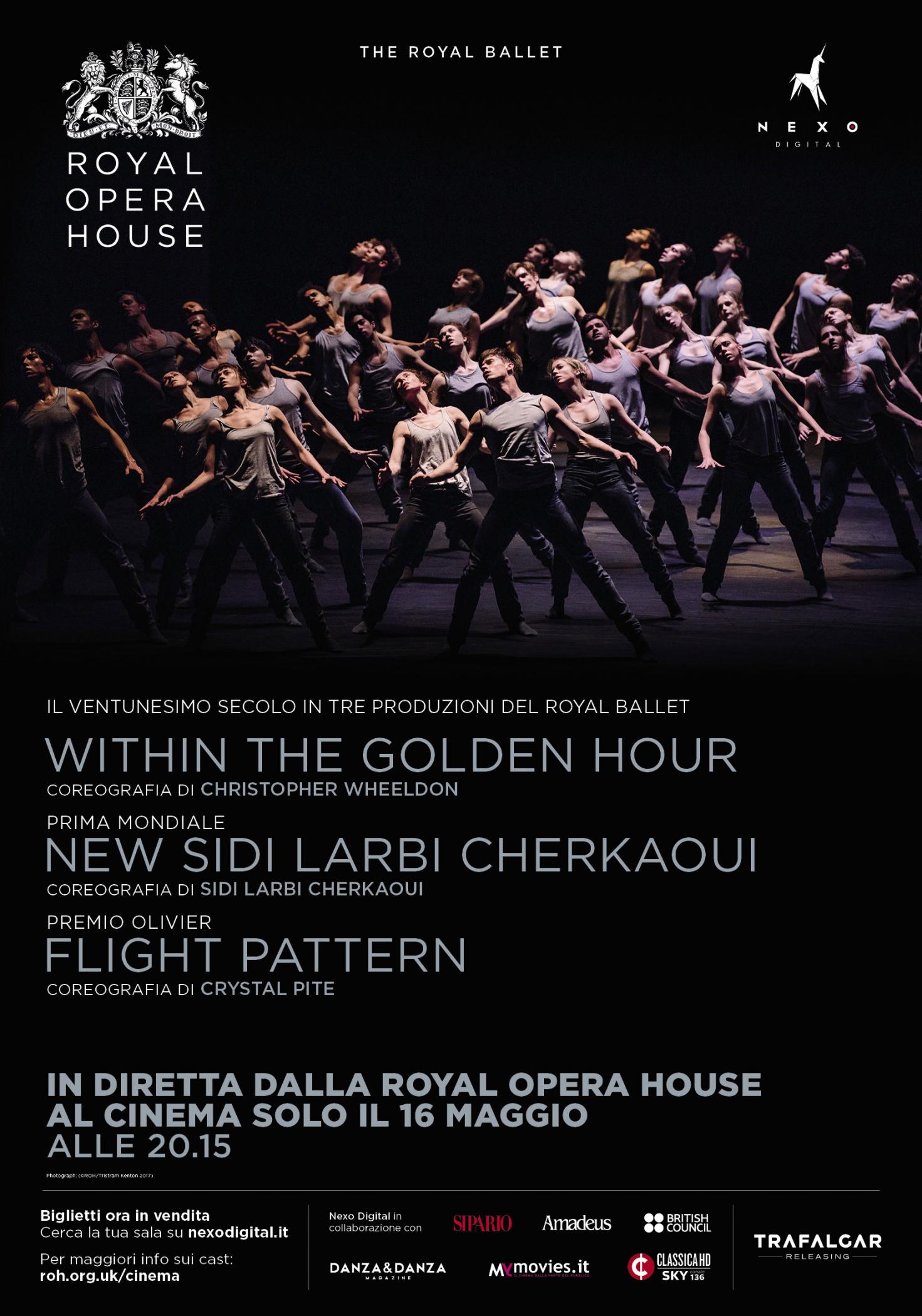 Royal Opera House al Cinema: Triple Bill il 16 maggio