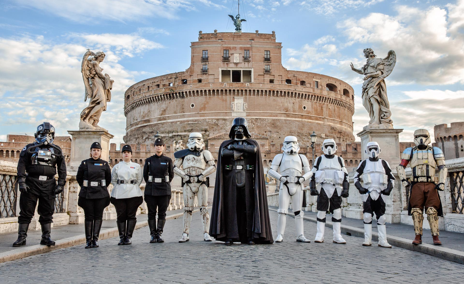 Star Wars Day 2019 - Roma, Castel Sant'Angelo [credit: foto di Luigi Saggese; courtesy of Office The Walt Disney Company (Disney Italia)]