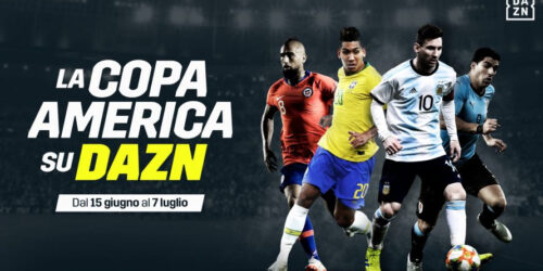 Copa America 2019 su DAZN