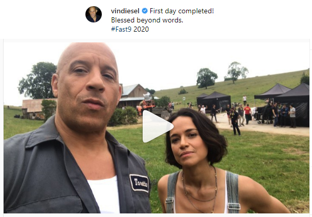 Vin Diesel Instagram