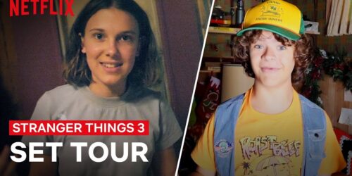 Stranger Things 3, tour dietro le quinte con il cast