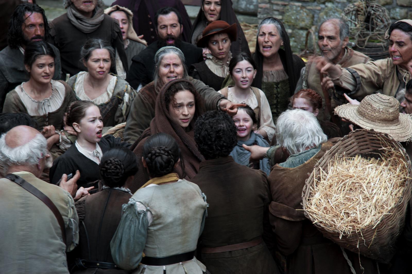 foto dal backstage di Luna Nera [credit: Emanuela Scarpa/ Netflix]