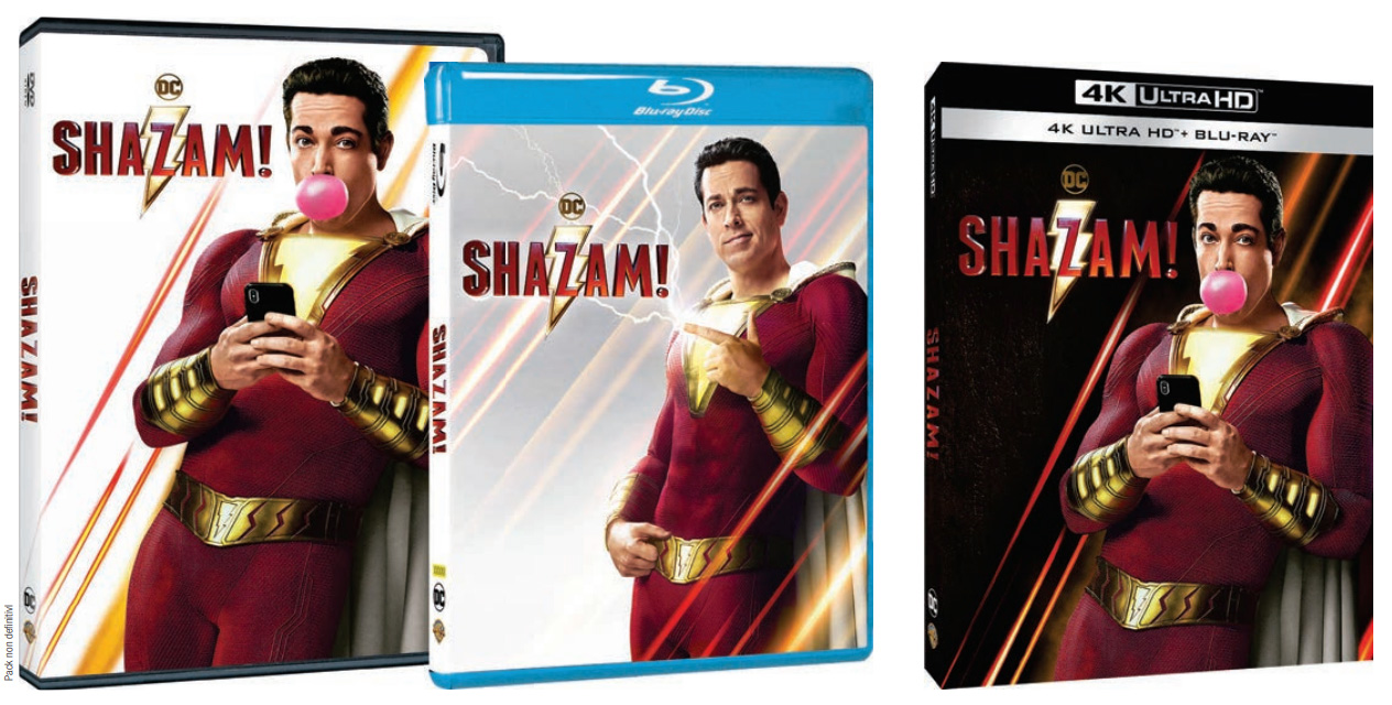 Shazam! con Zachary Levi in homevideo