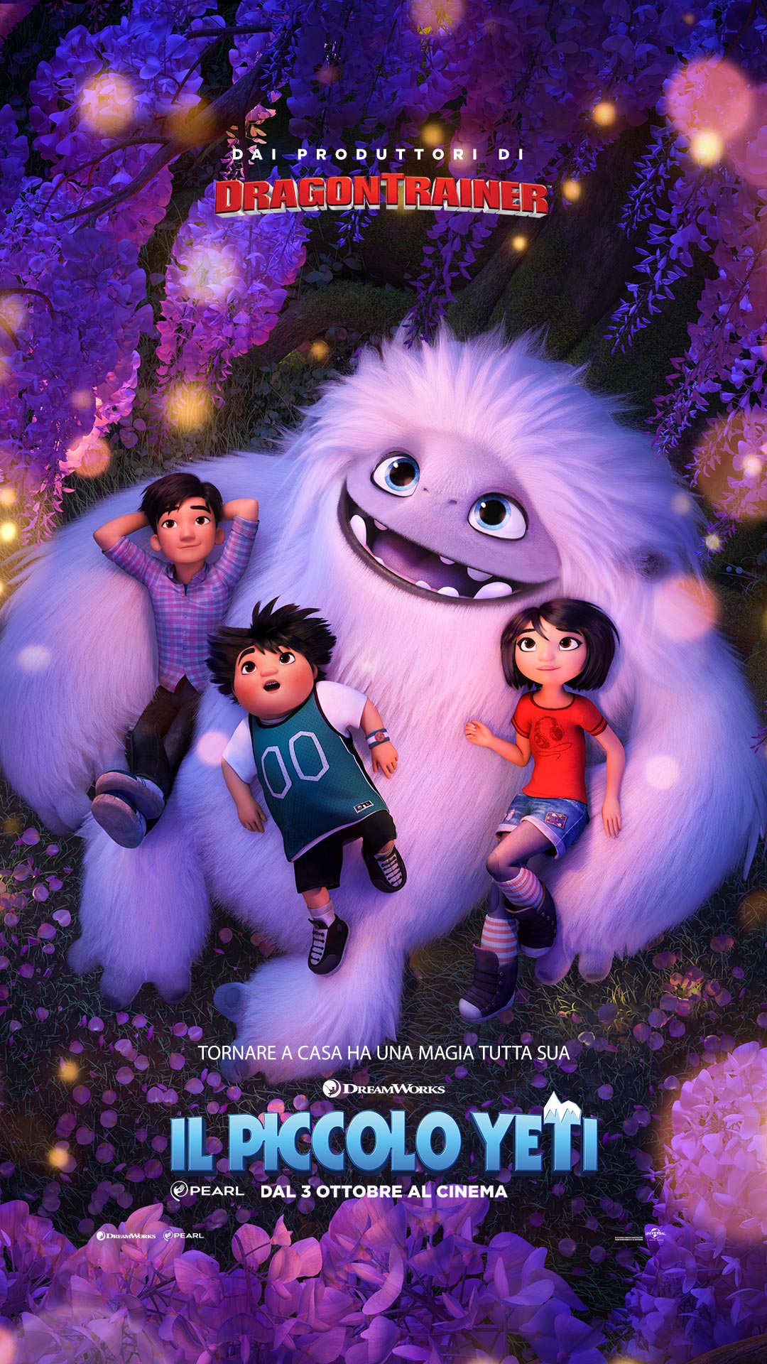 Teaser Poster del film Il Piccolo Yeti