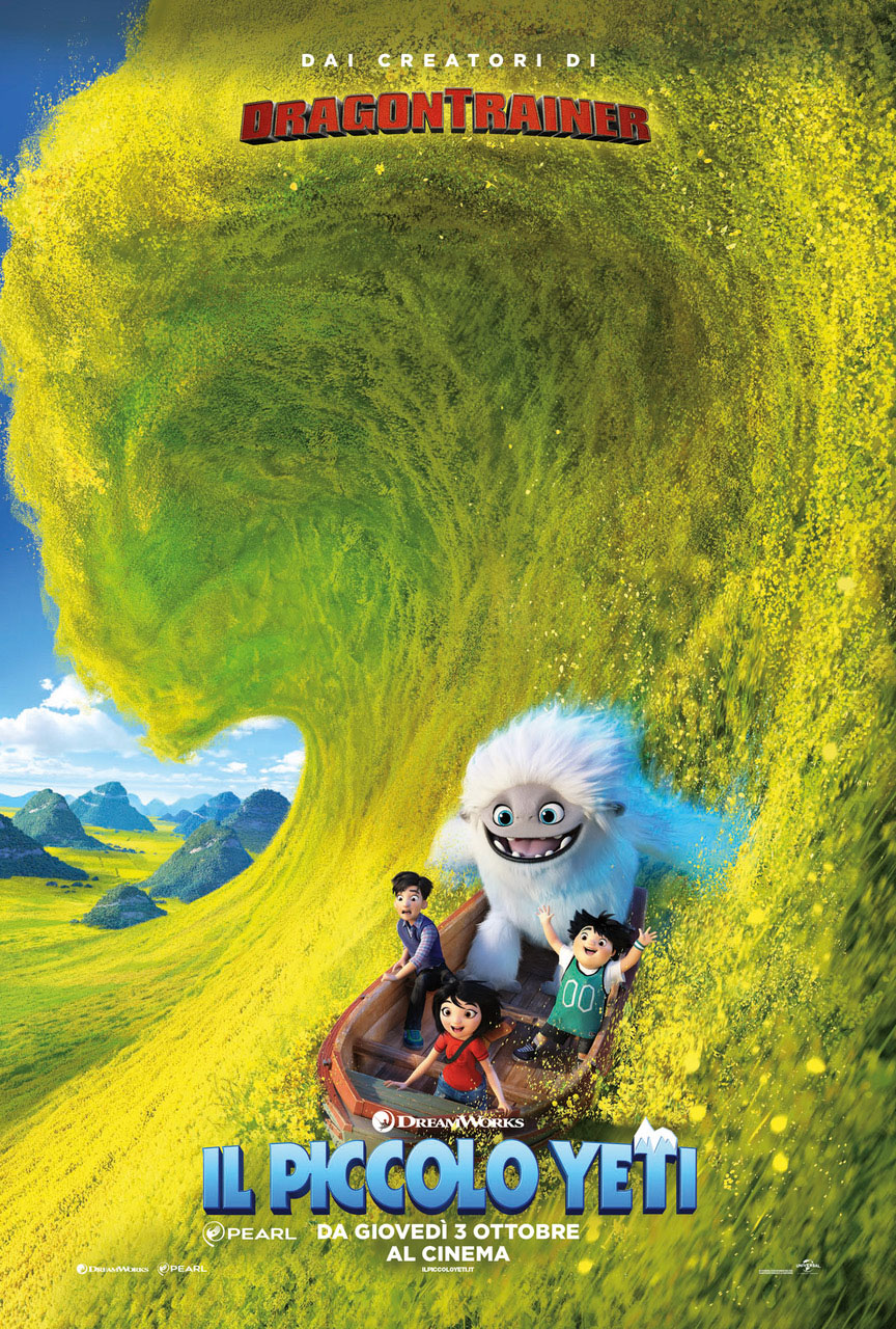 Final Poster del film Il Piccolo Yeti