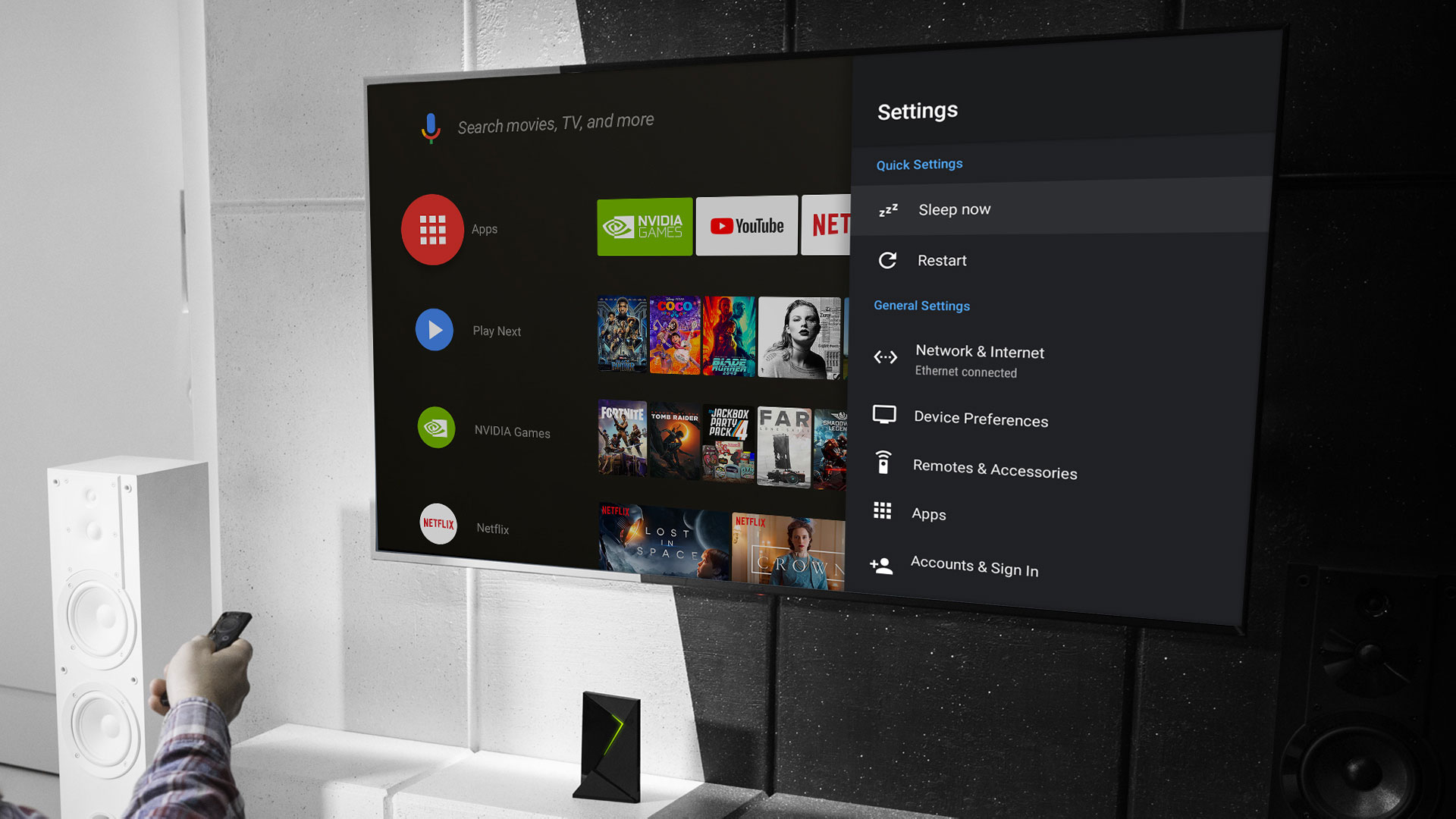 Nvidia Shield TV riceve Android 9 Pie con Shield Experience 8.0